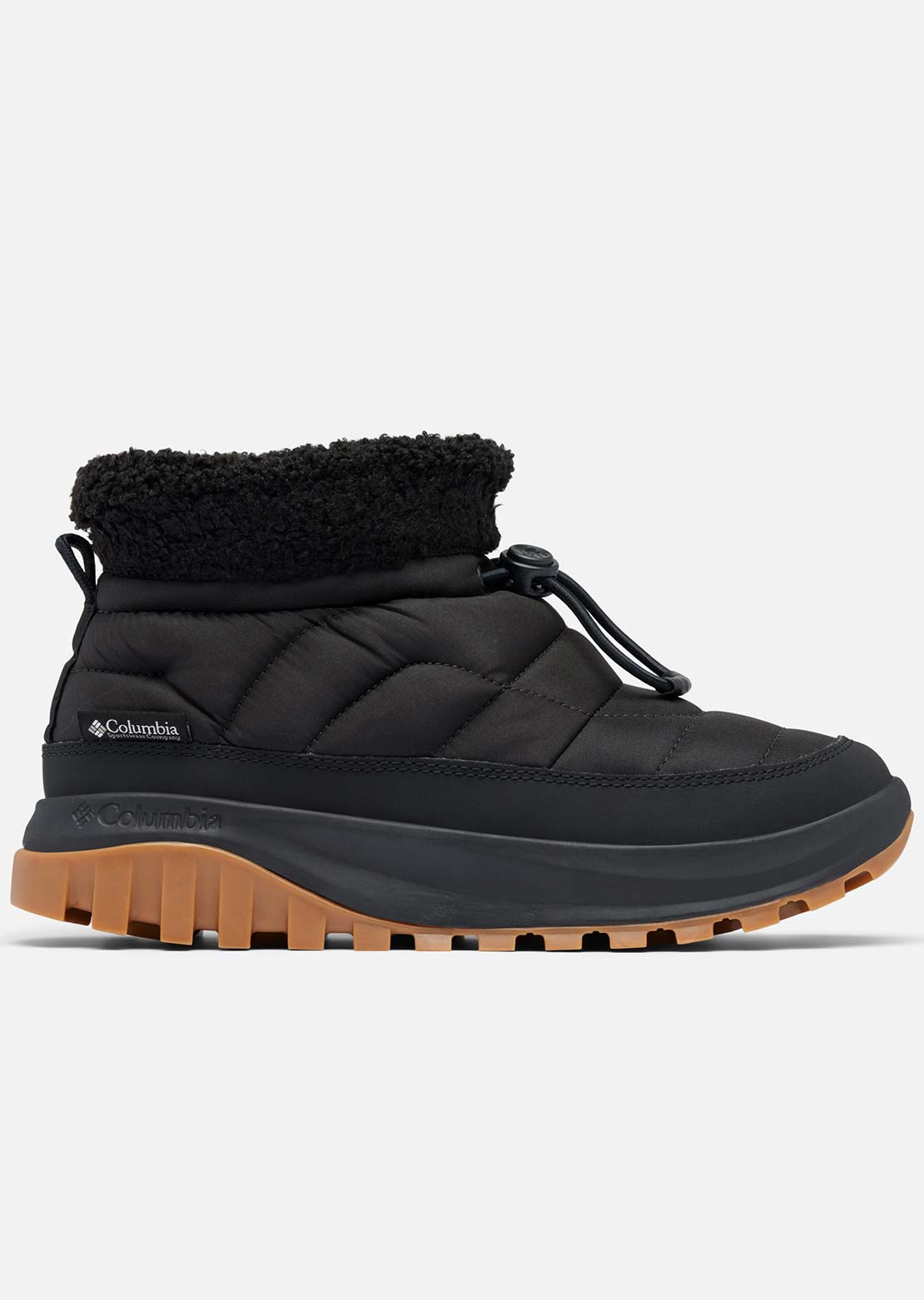 Columbia Women's Snowtrot Shorty Winter Boots Black/Sea Salt