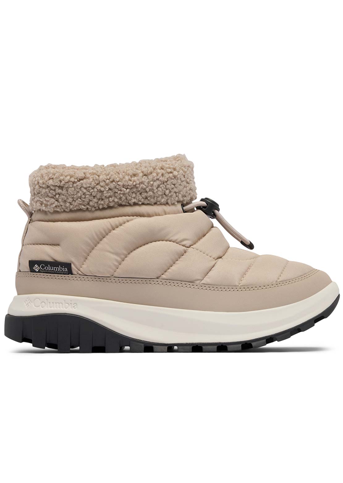 Columbia Women's Snowtrot Shorty Winter Boots Soft Taupe/Shark