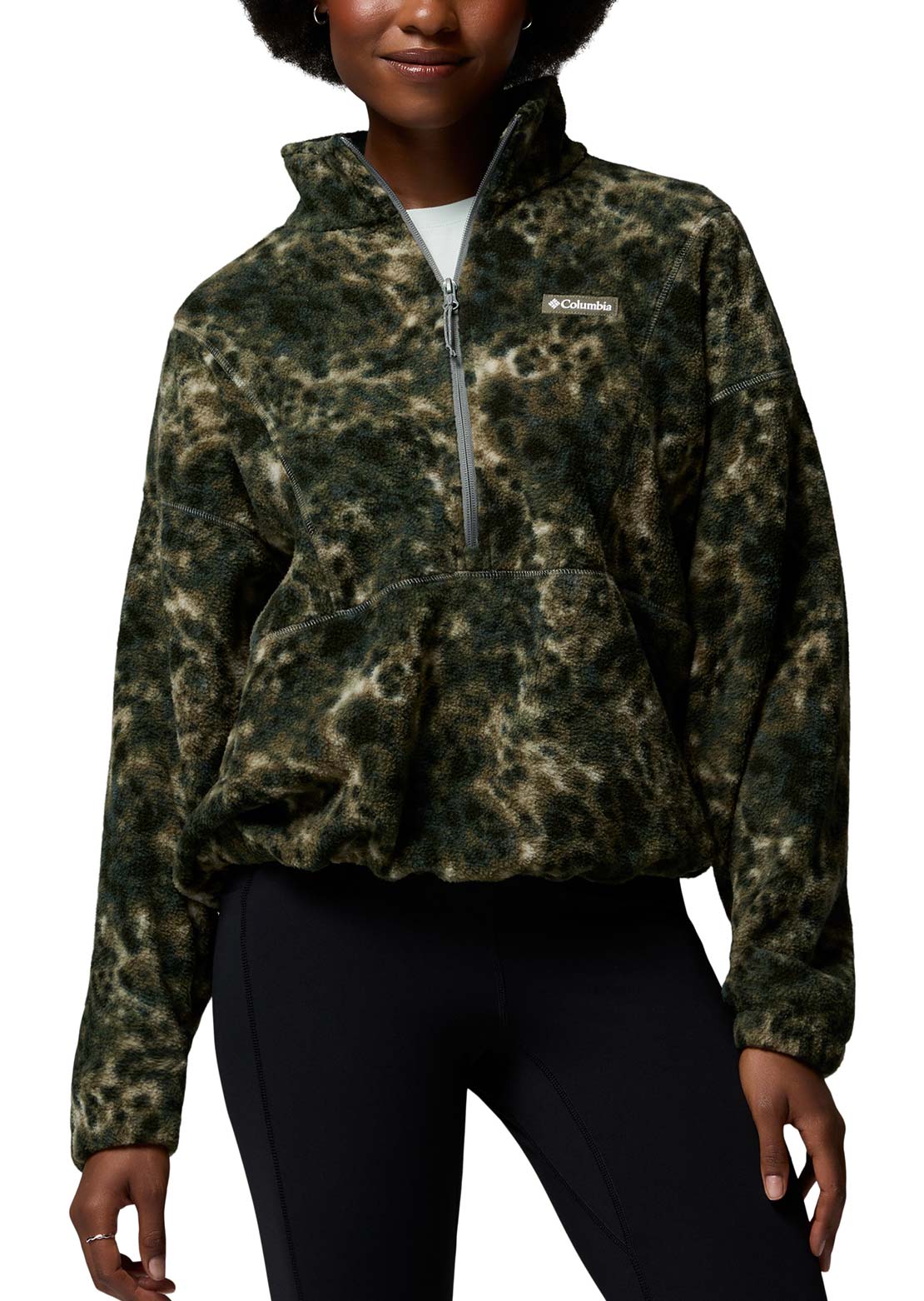 Columbia Femmes Timber Meadow MTR Printed Half Zip Molleton