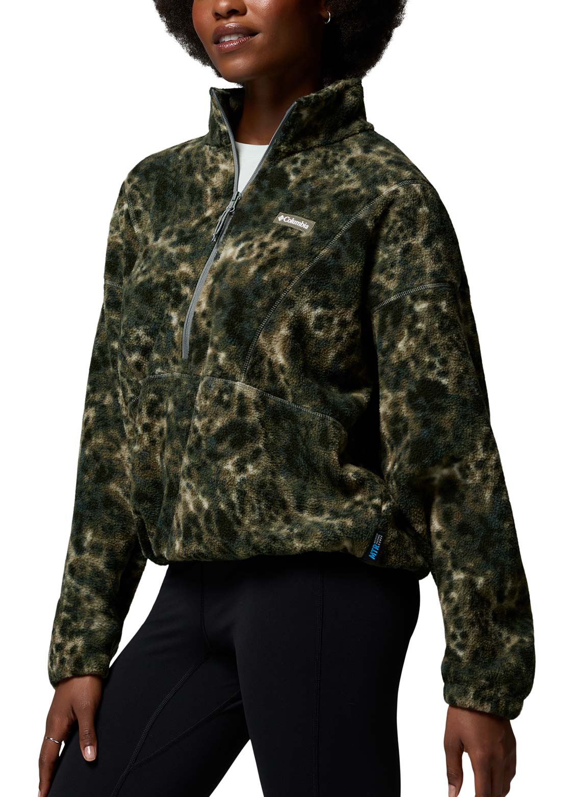 Columbia Femmes Timber Meadow MTR Printed Half Zip Molleton