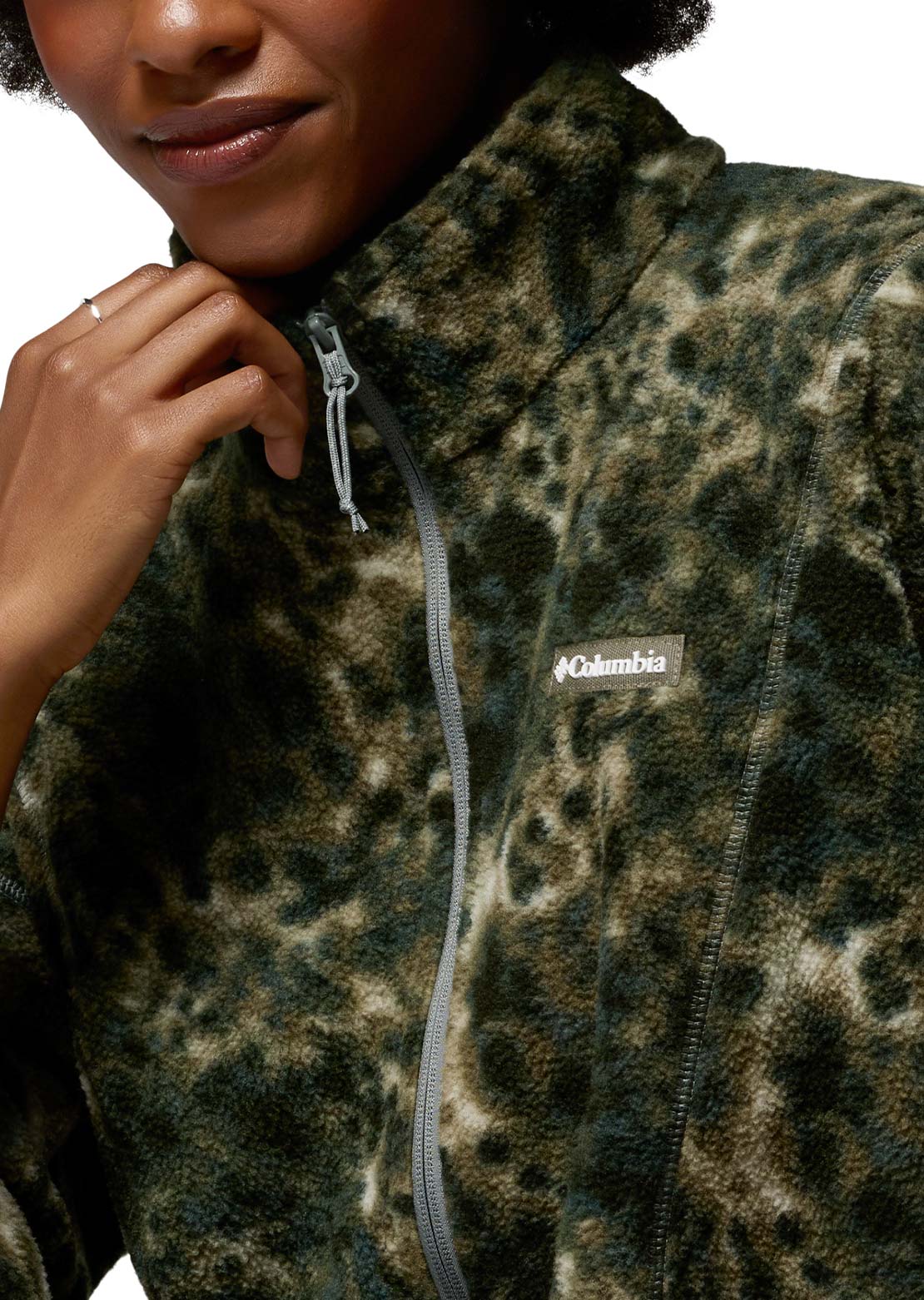 Columbia Femmes Timber Meadow MTR Printed Half Zip Molleton