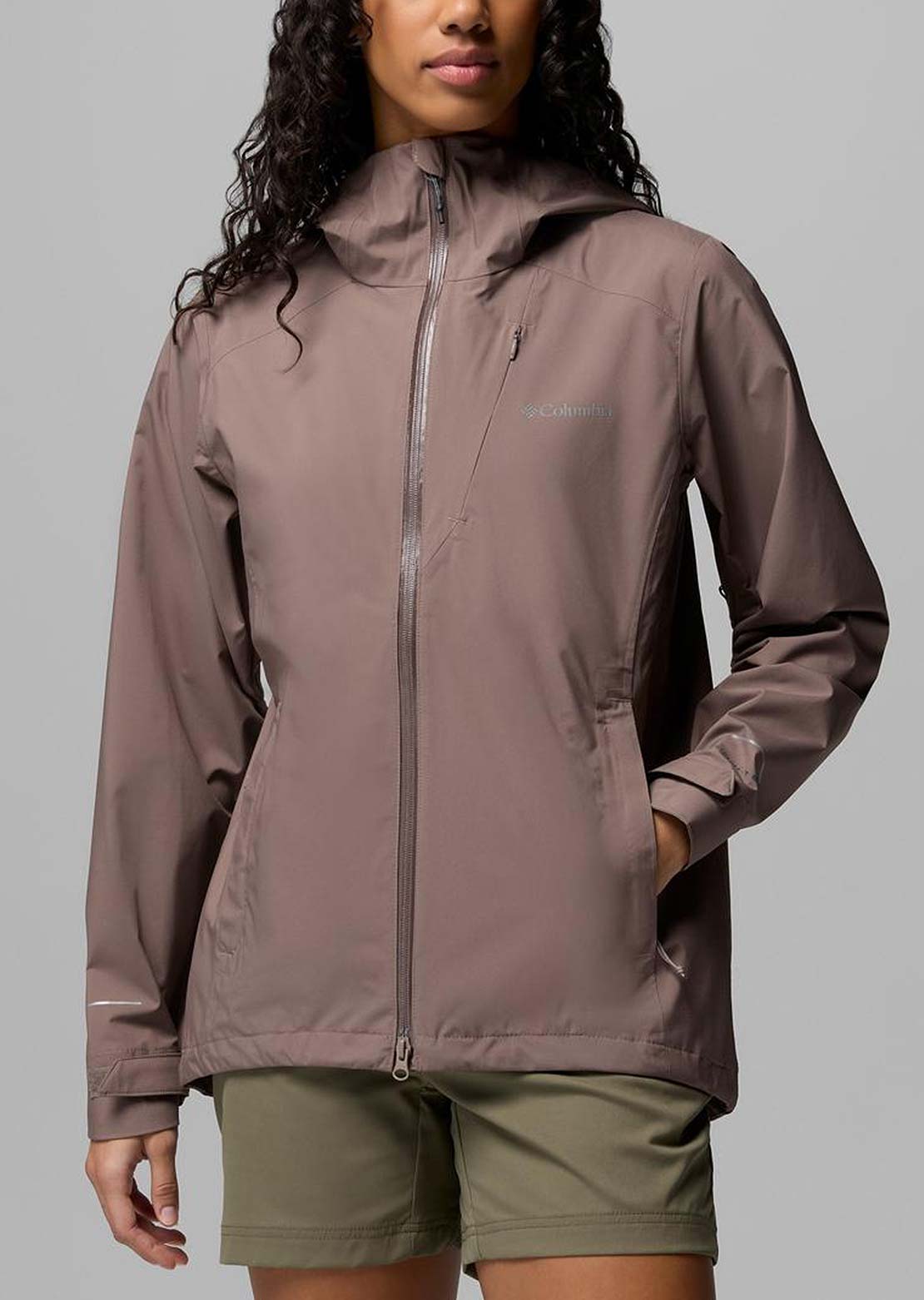 Columbia Women's Trailborne 2.5L Shell Jacket Iron