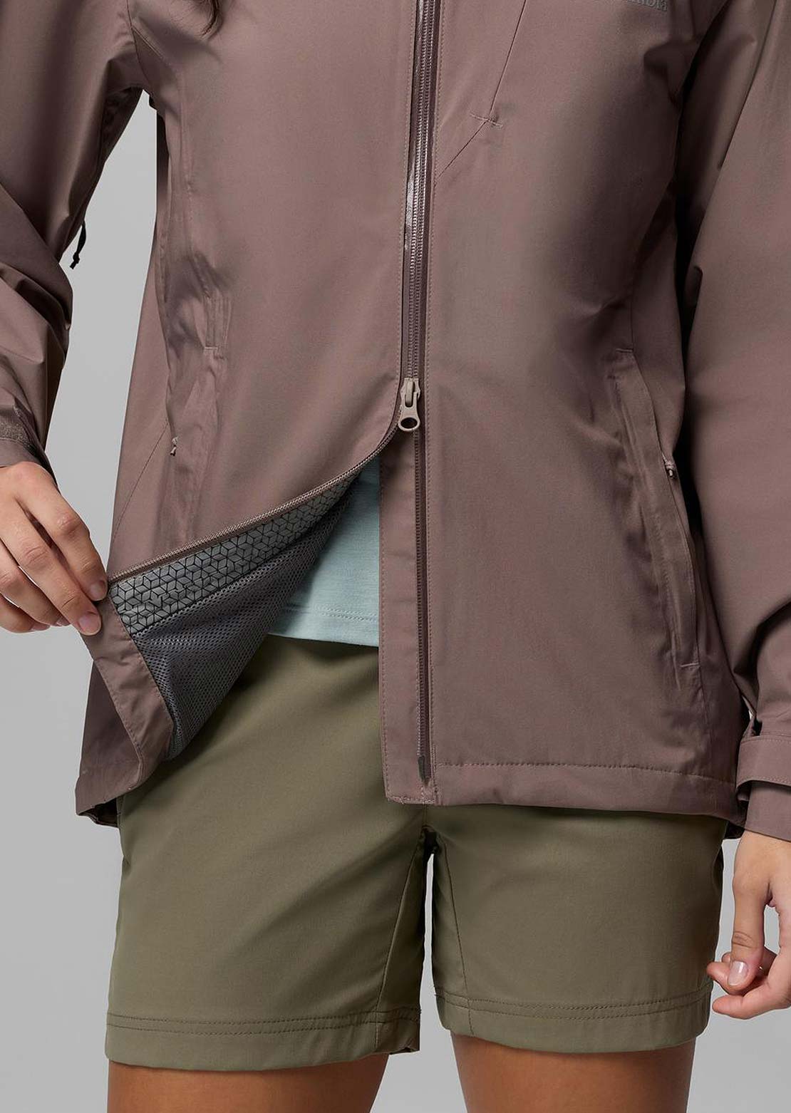 Columbia Women's Trailborne 2.5L Shell Jacket Iron