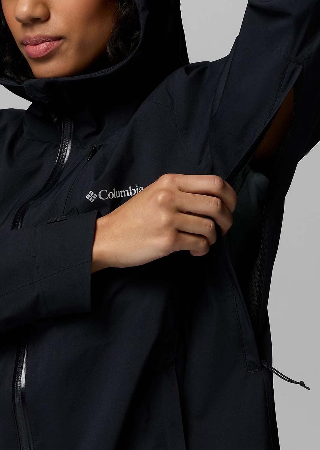 Columbia Women's Trailborne 2.5L Shell Jacket Black