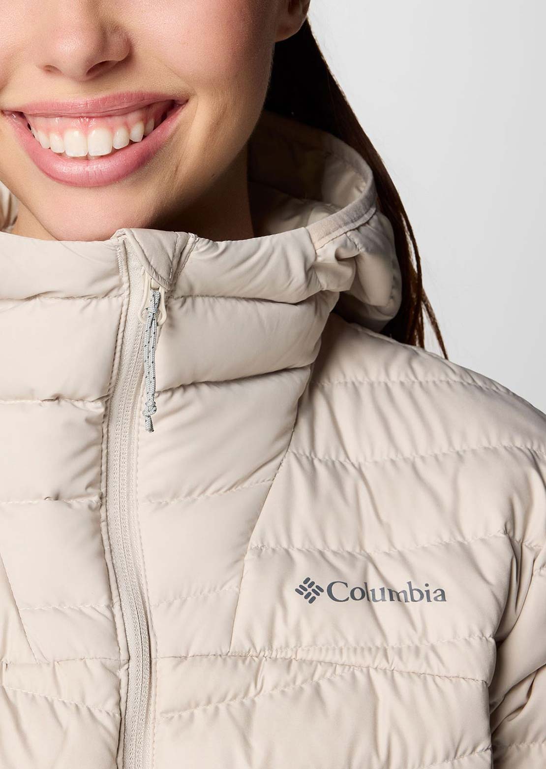 Columbia Women's Westridge Hooded Down Jacket Dark Stone