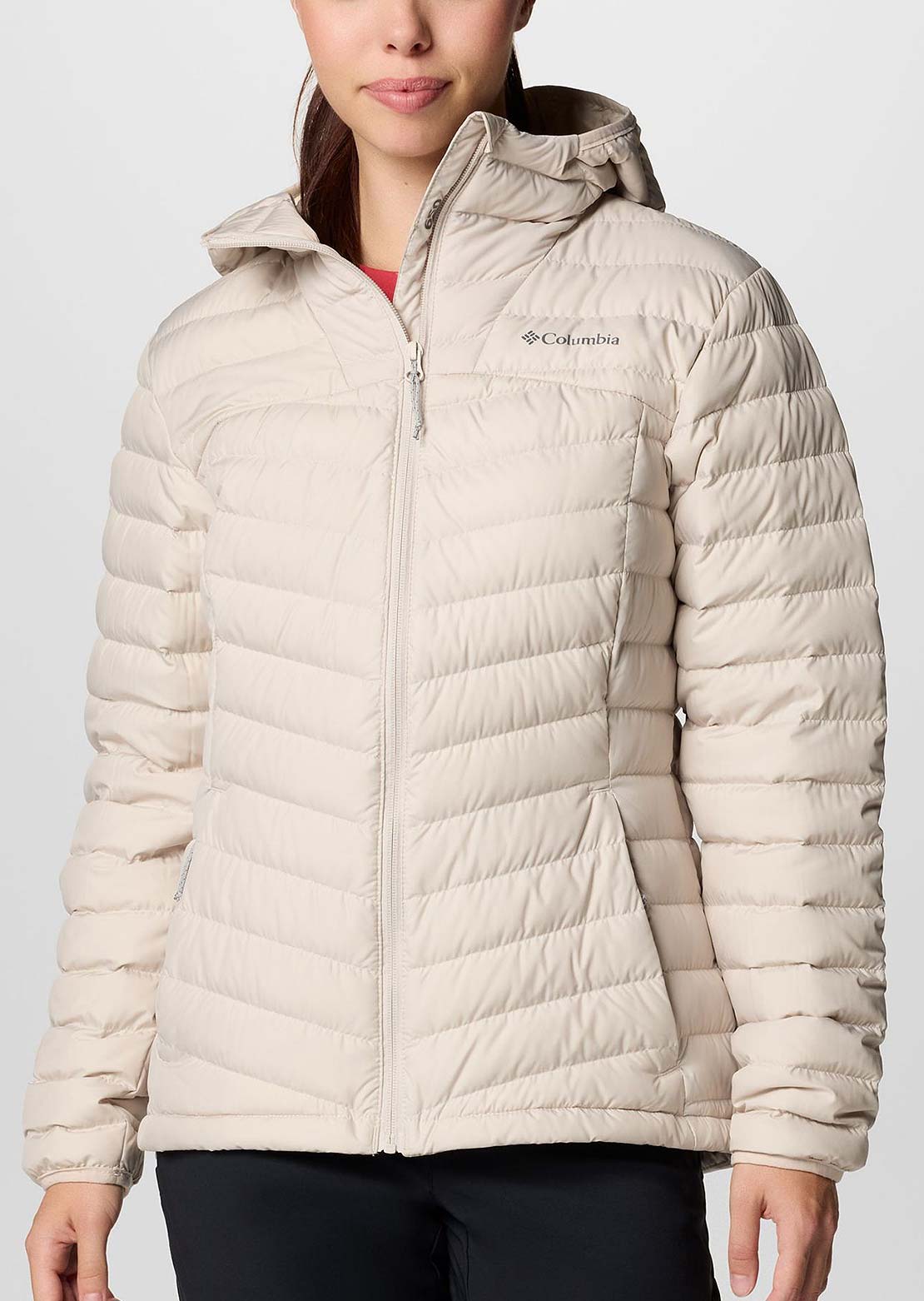 Columbia Women's Westridge Hooded Down Jacket Dark Stone