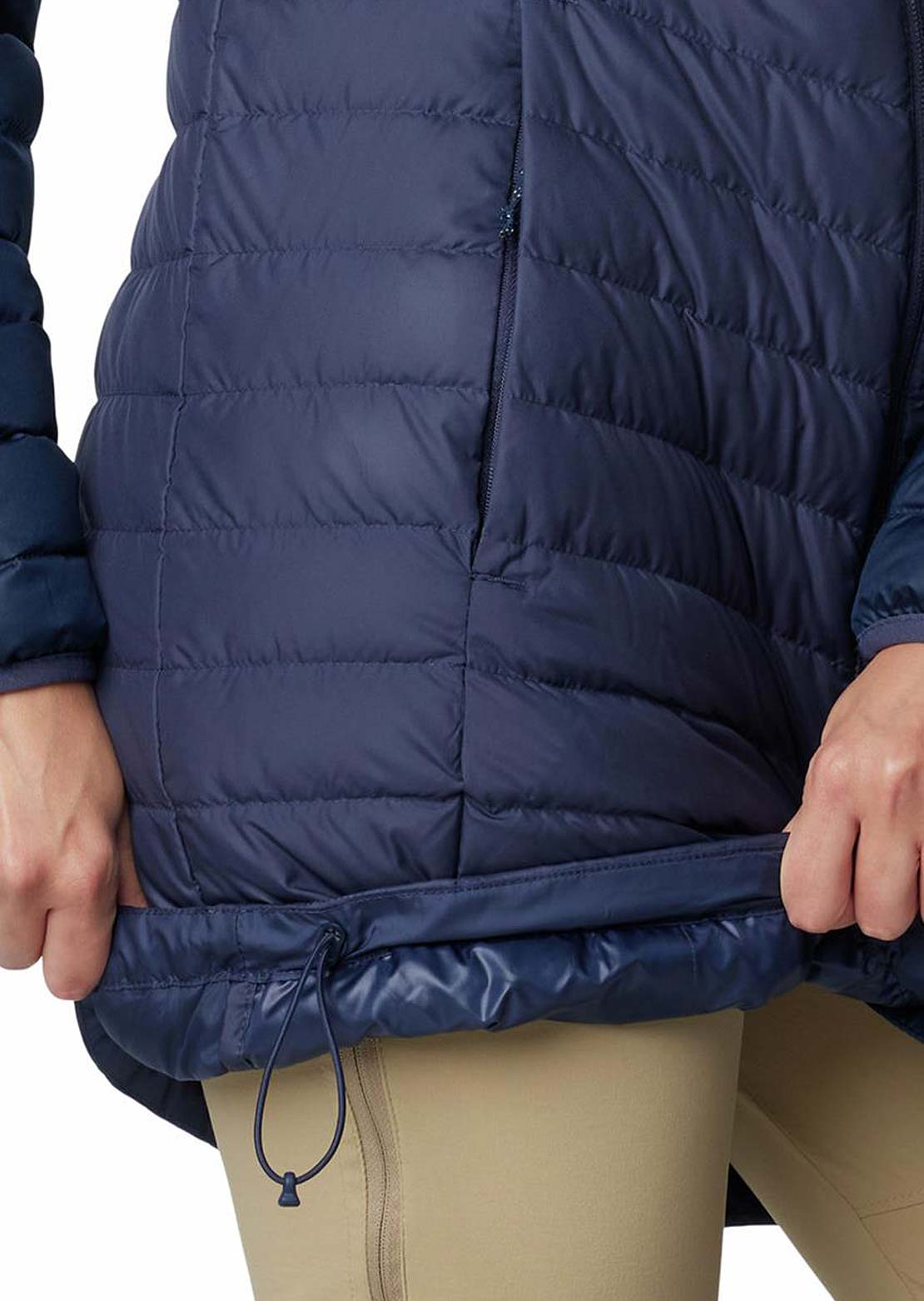 Columbia Women's Westridge Mid Down Jacket Collegiate Navy