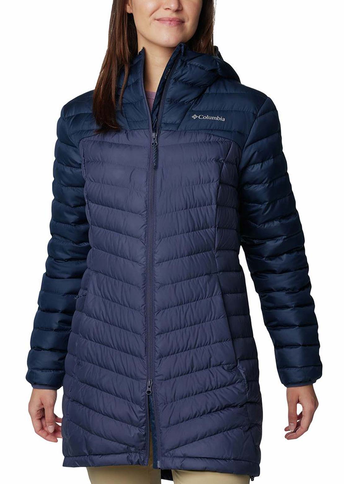 Columbia Women's Westridge Mid Down Jacket Collegiate Navy