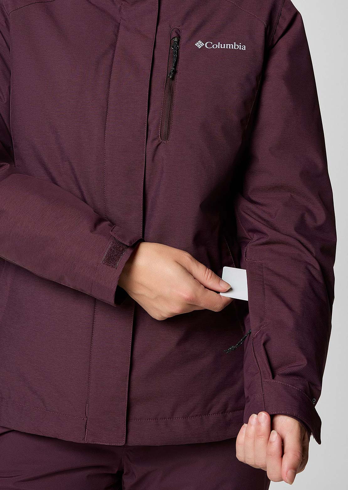 Columbia Women&#39;s Whirlibird V Interchange Jacket Moonvista Cross