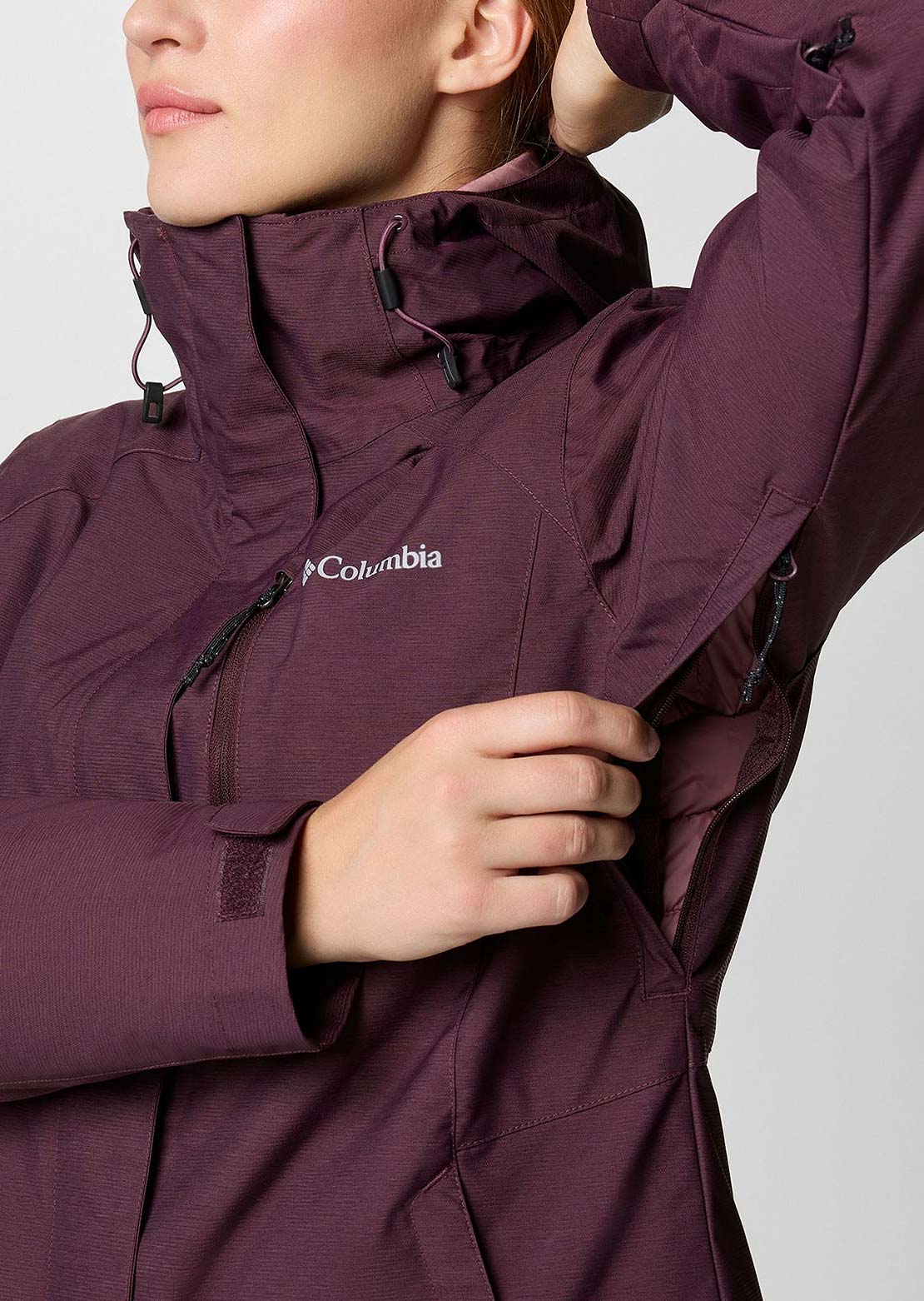Columbia Women&#39;s Whirlibird V Interchange Jacket Moonvista Cross