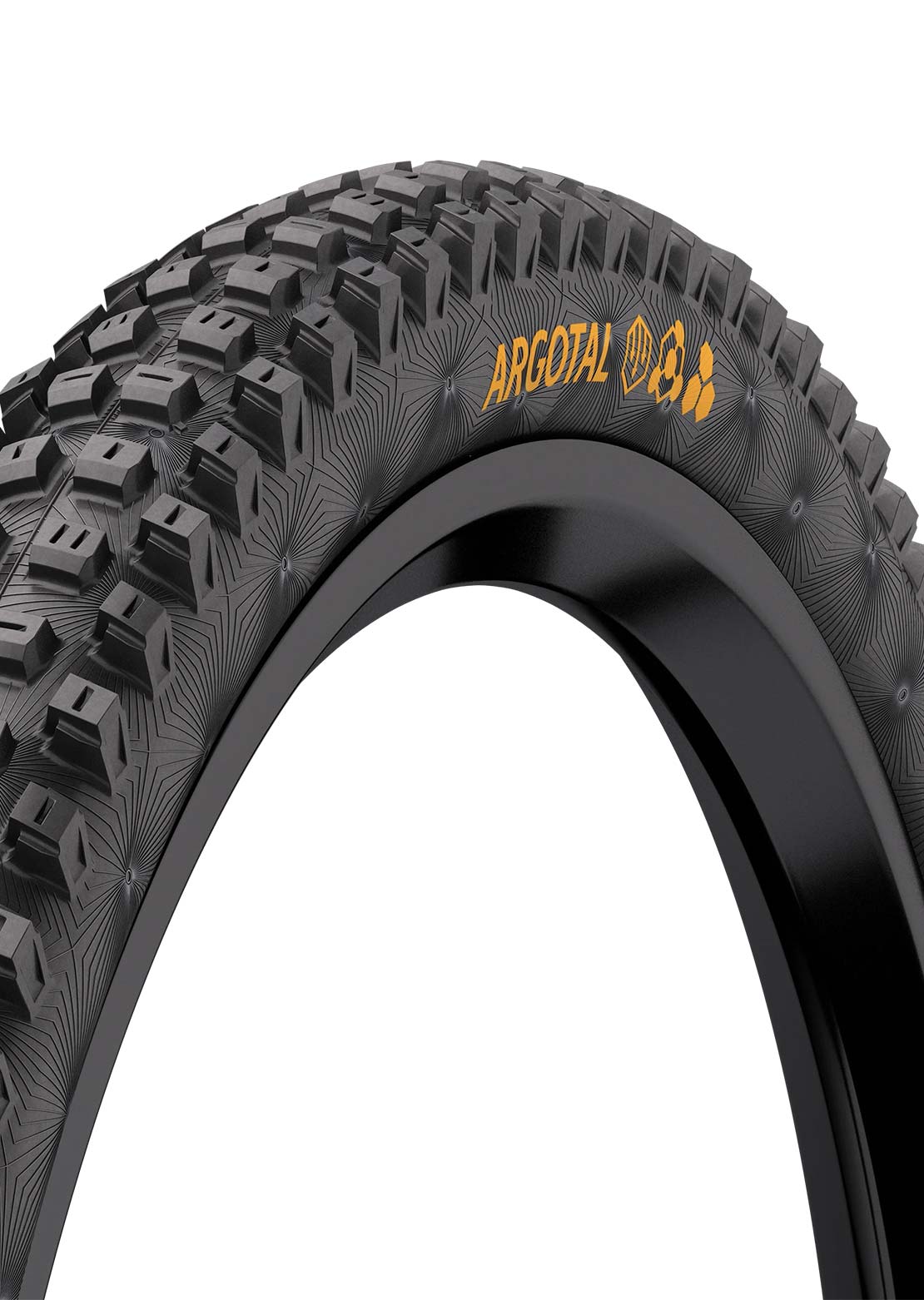 Continental Argotal DH Soft Folding Mountain Bike Tires - 29" x 2.4" Black