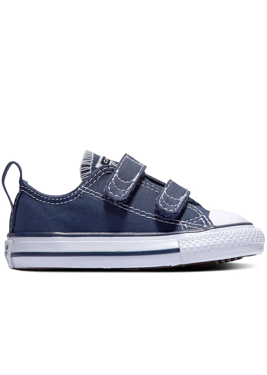 Converse Infant Chuck Taylor All Star 2V Canvas Shoes Athletic Navy/White