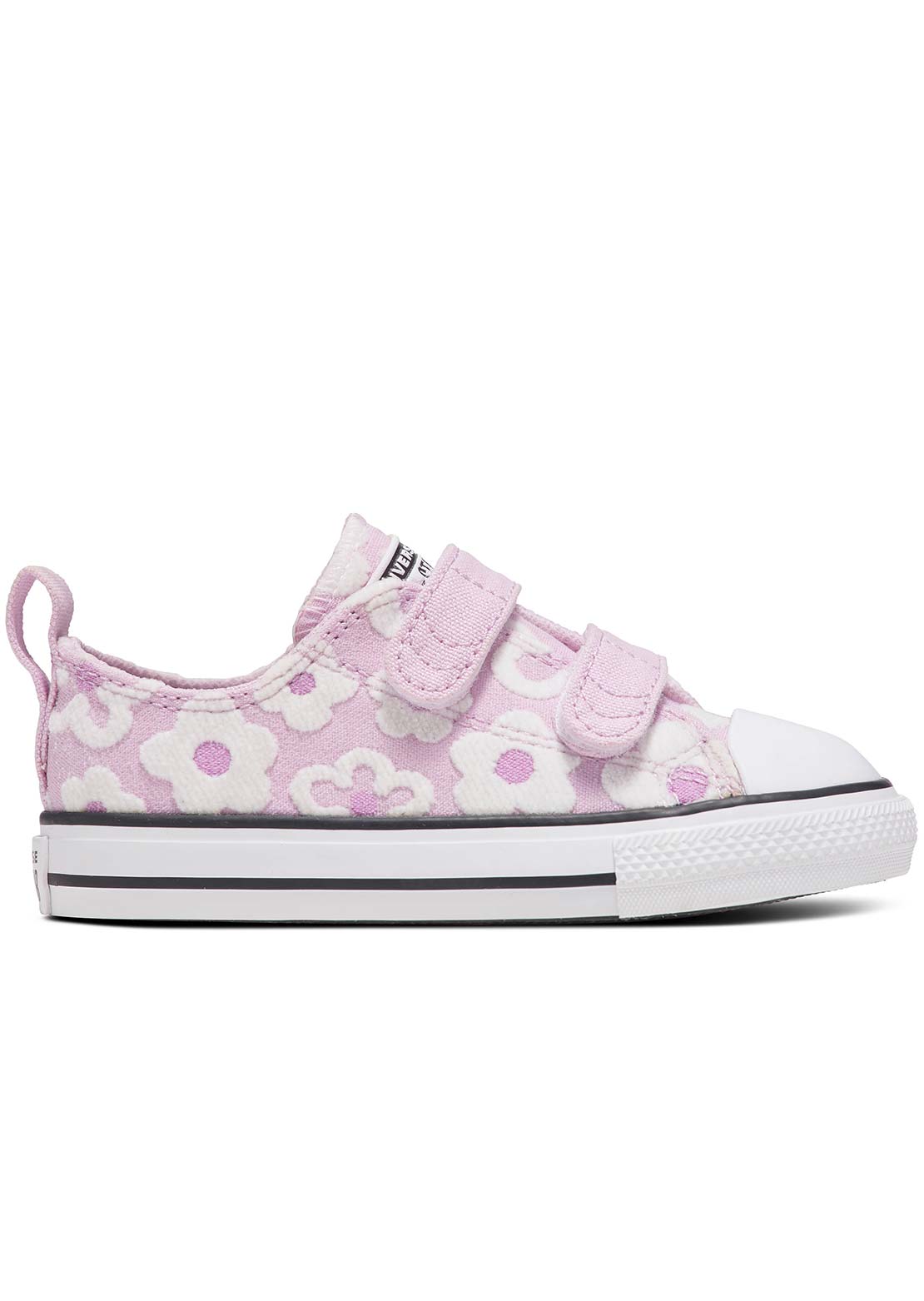 Converse Infant Chuck Taylor All Star 2V Shoes Stardust Lilac/White/Black