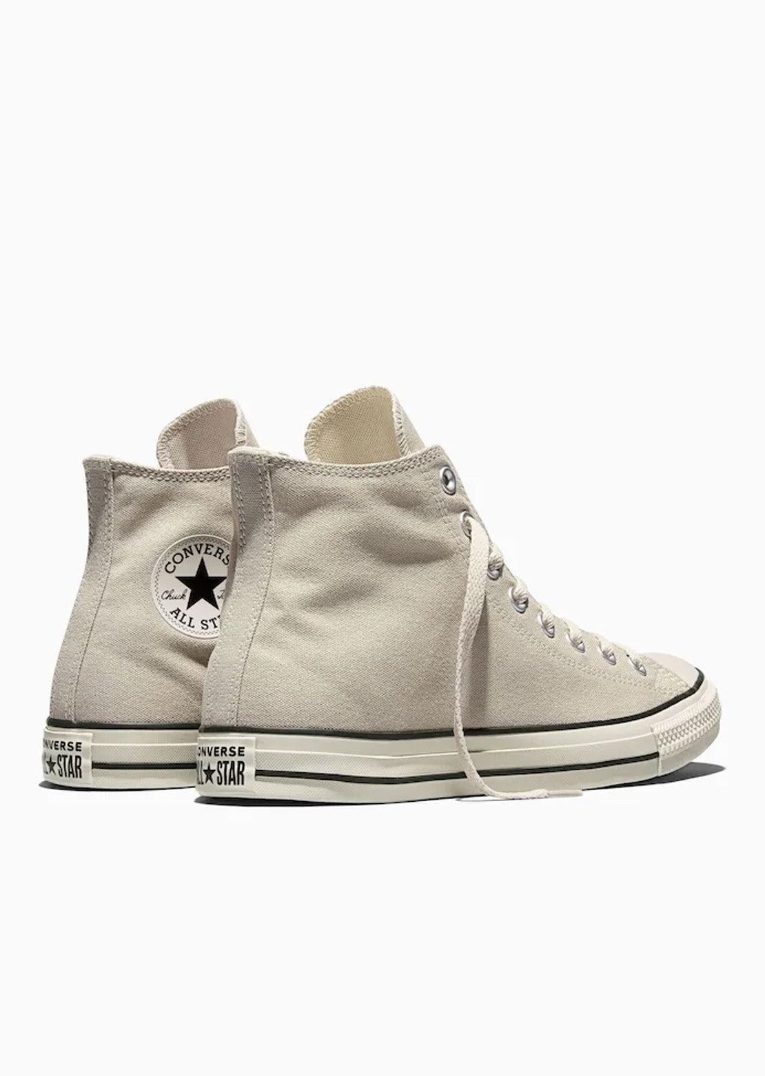 Converse Junior Chuck Taylor All Star Tonal Shoes Papyrus Classic Ecru Black