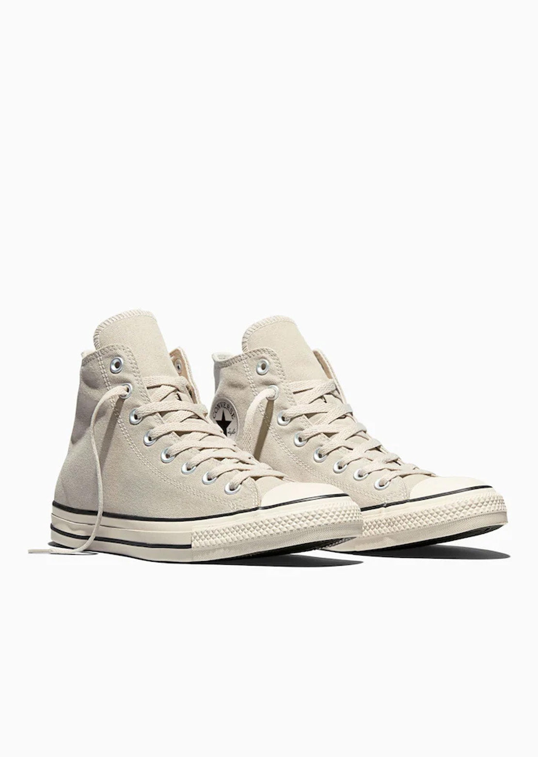Converse Junior Chuck Taylor All Star Tonal Shoes Papyrus Classic Ecru Black
