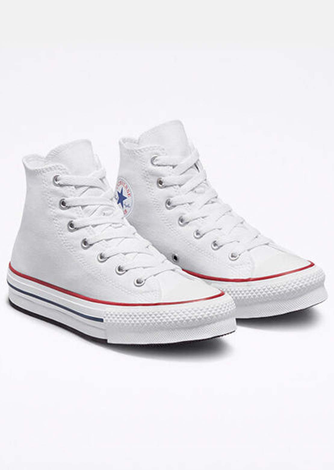 Converse Unisex Chuck Taylor All Star EVA Lift Hi Shoes White