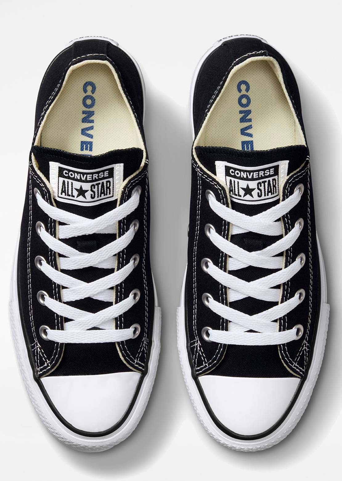 Converse Unisex Chuck Taylor All Star Eva Lift Platform Canvas Shoes Black/White/Black