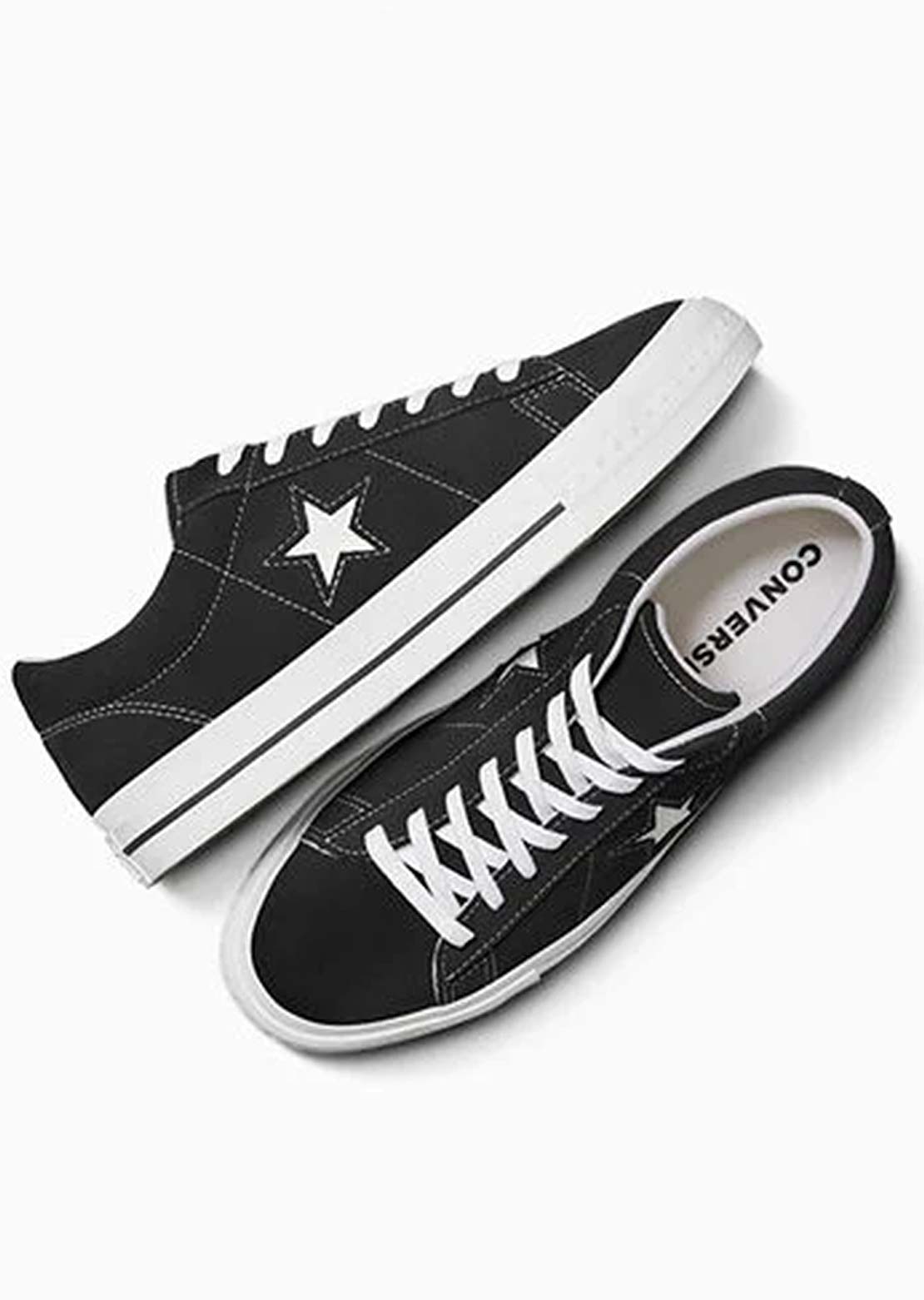 Converse Unisex One Star 95 Shoes Black/Vintage White