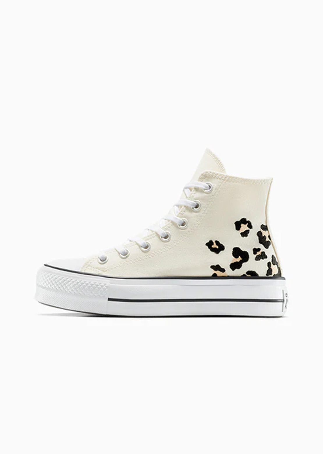 Converse Women’s Chuck Taylor All Star Lift Shoes Egret Coastal Dune Black