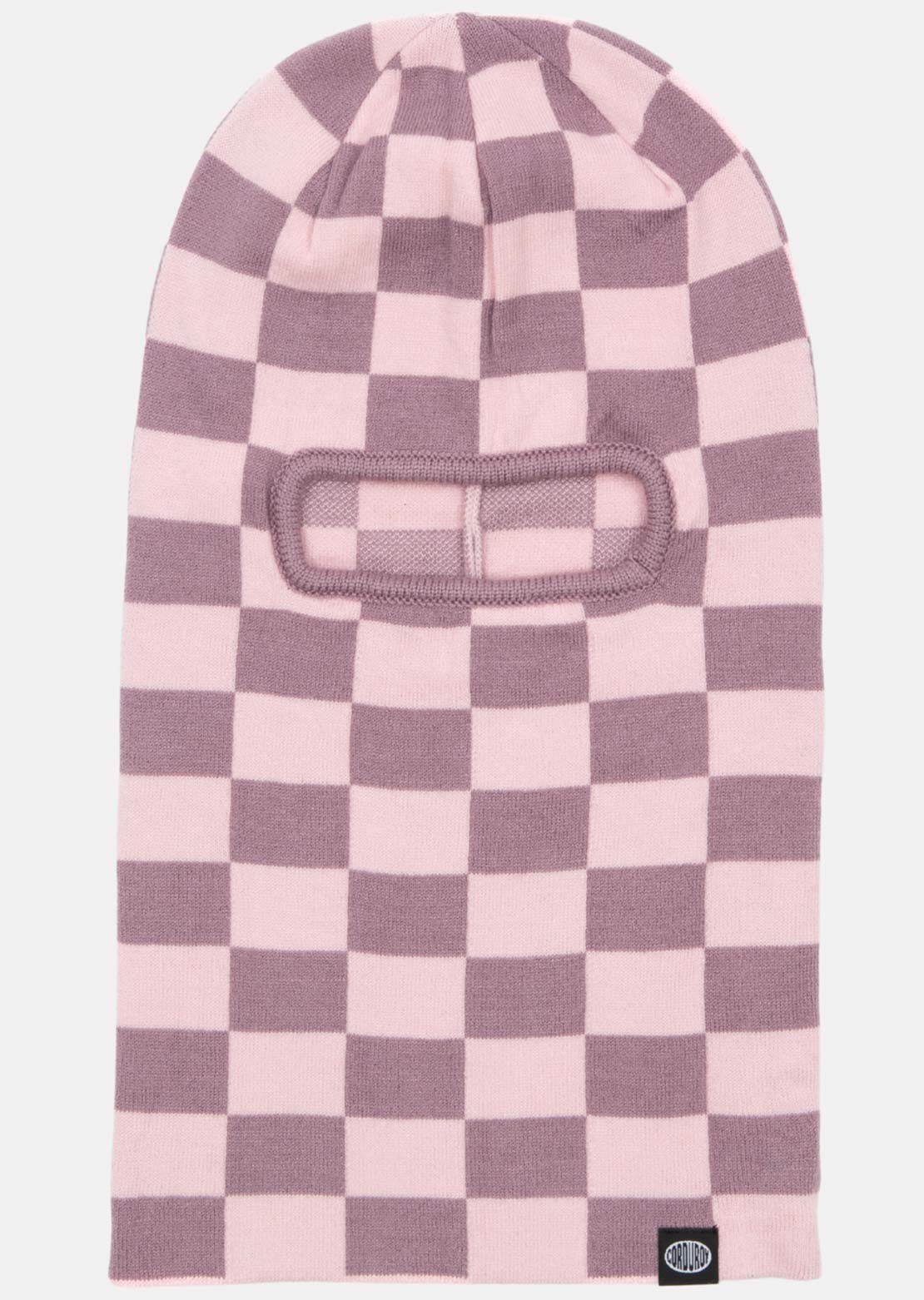 Corduroy Men's Checkmate Ski Mask Pink