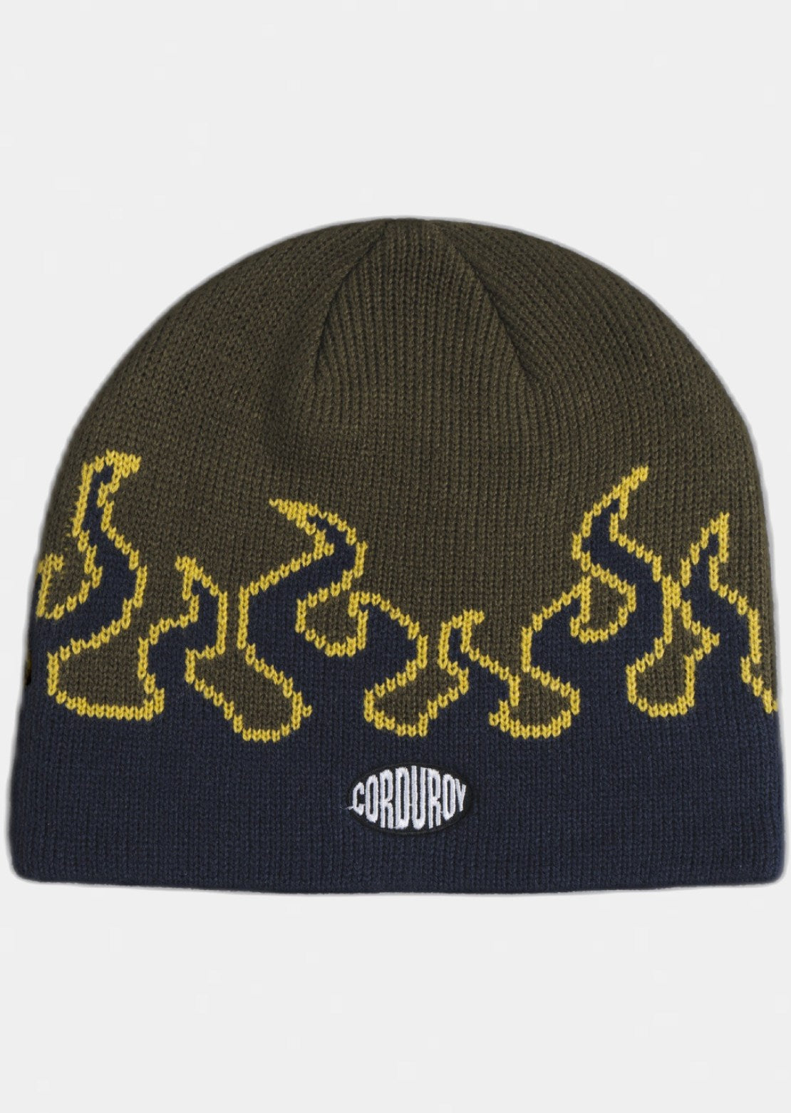 Corduroy Men's LL Burn Skully Beanie Army