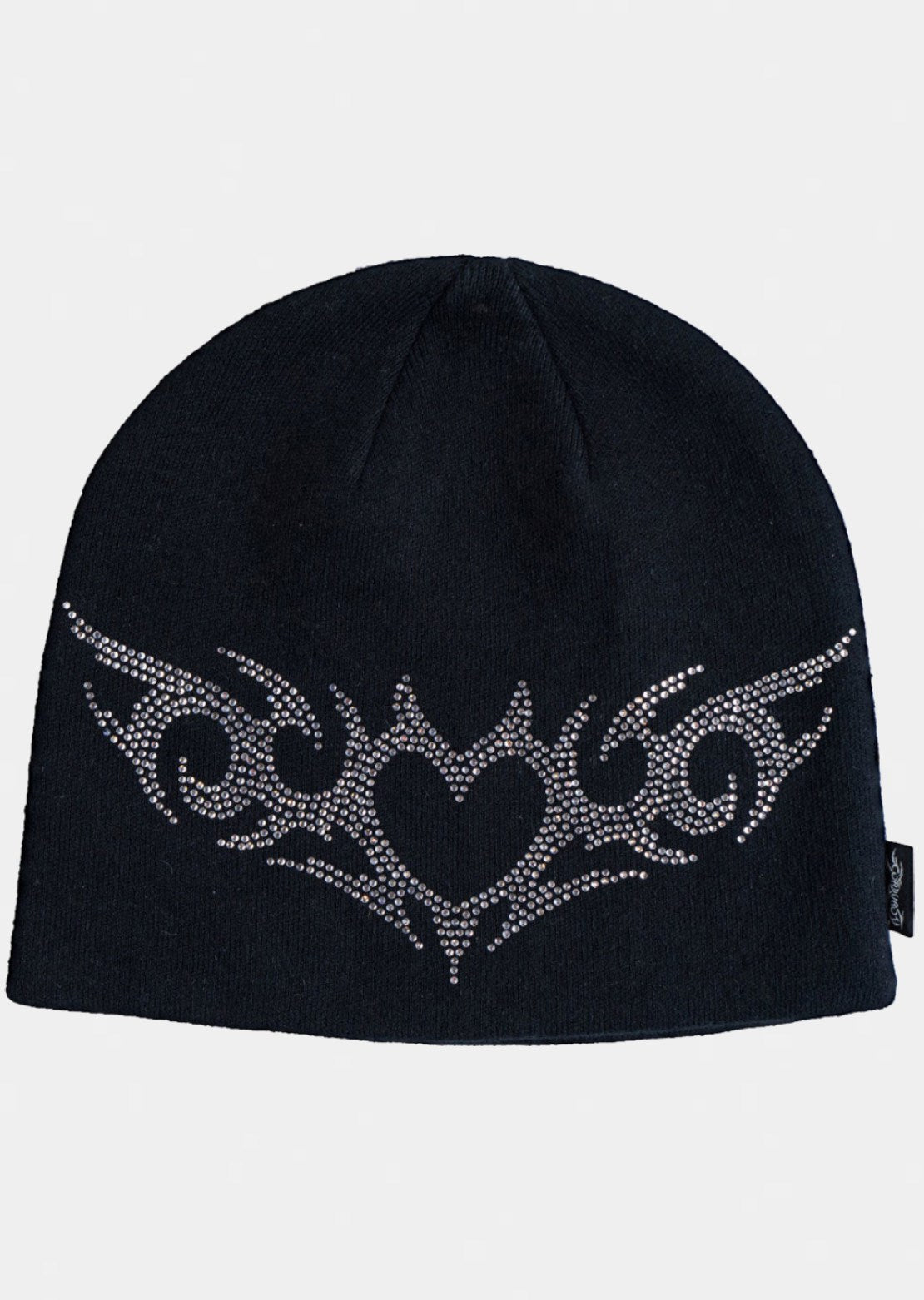 Corduroy Men's Shine On Skully Beanie Black
