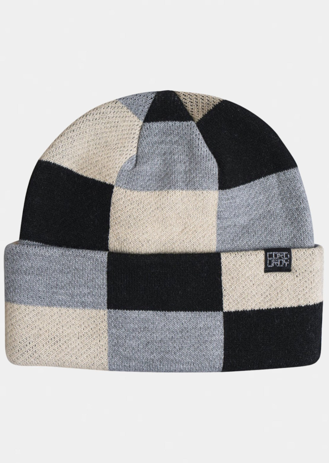 Corduroy Men's Squared Beanie Natural