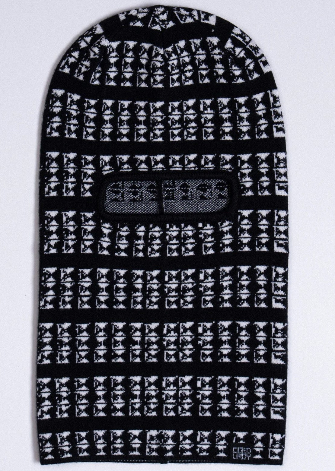 Corduroy Men's Studs Face Mask Black