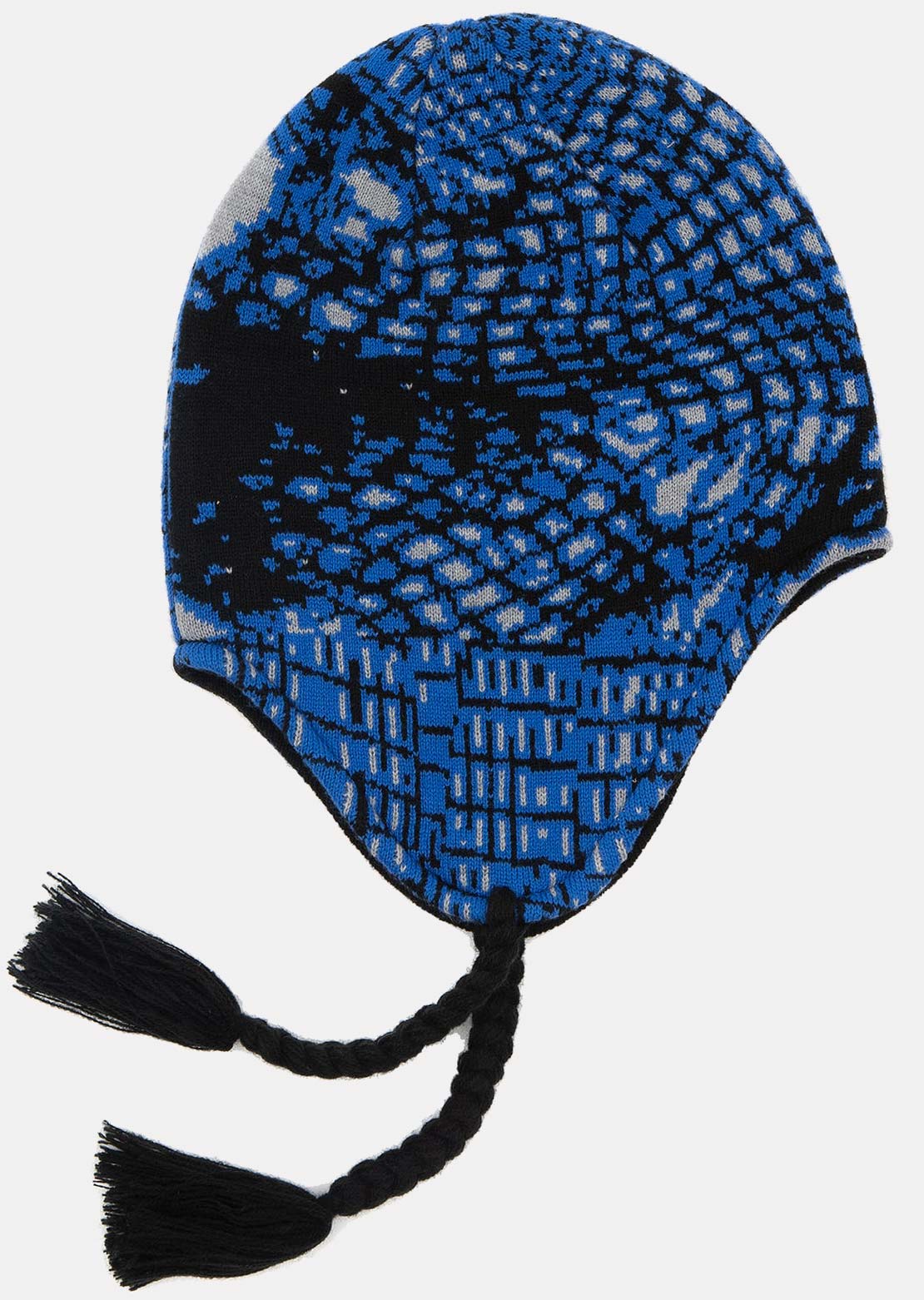 Corduroy Men's Tidal Earflap Beanie Blue