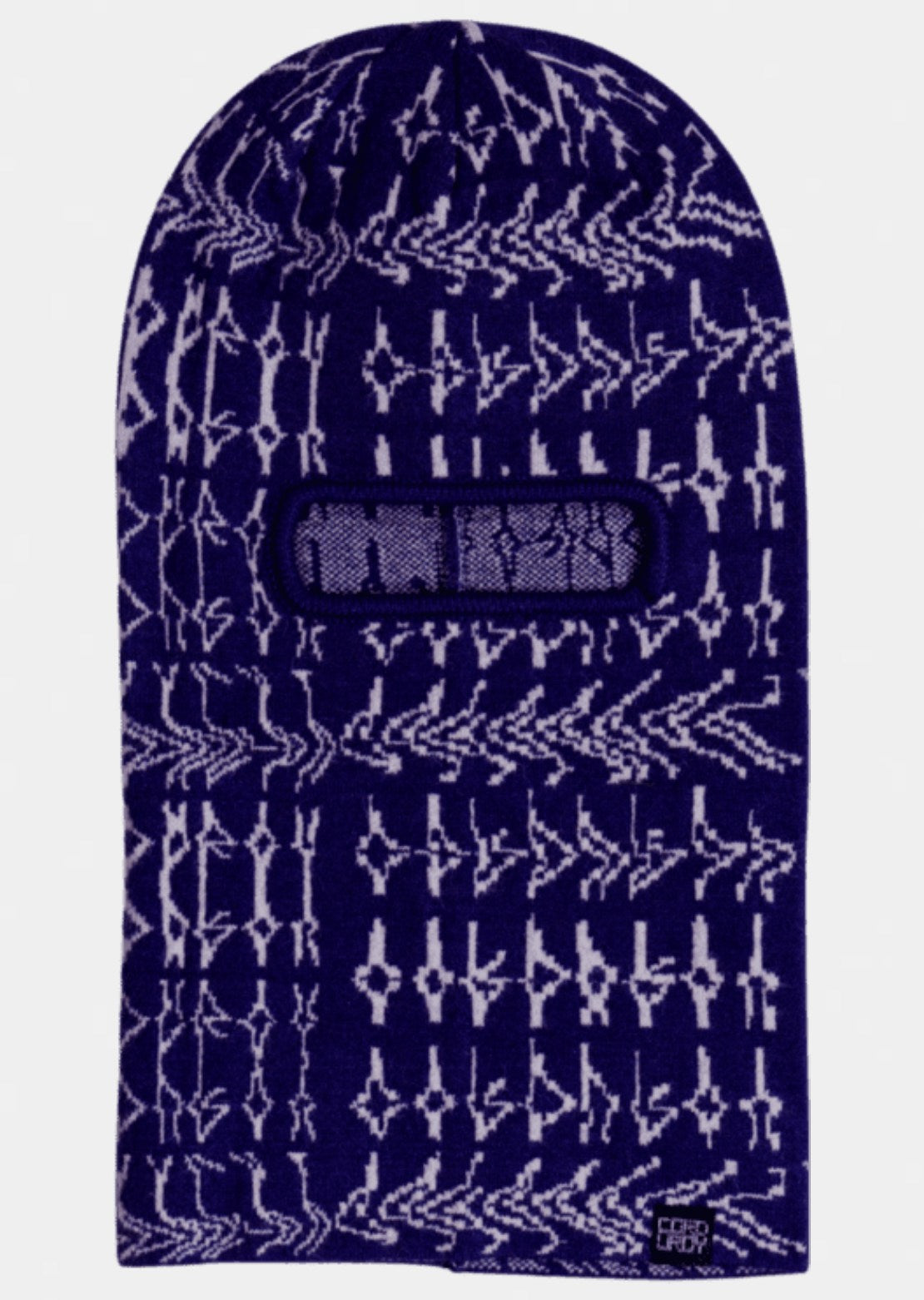 Corduroy Men's Tracers Face Mask Purple
