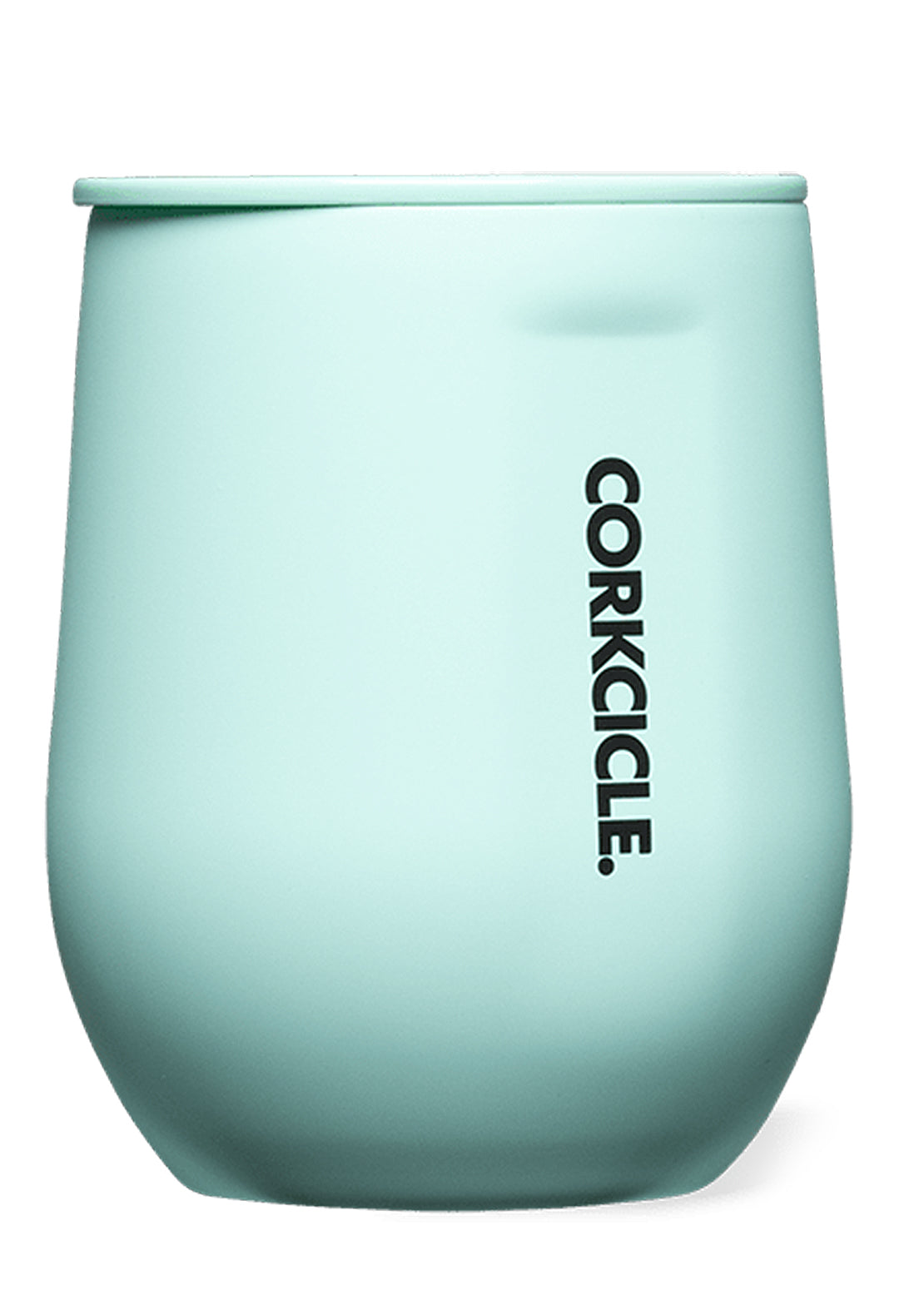Corkcicle 12oz Stemless Glass Sun-Soaked Teal