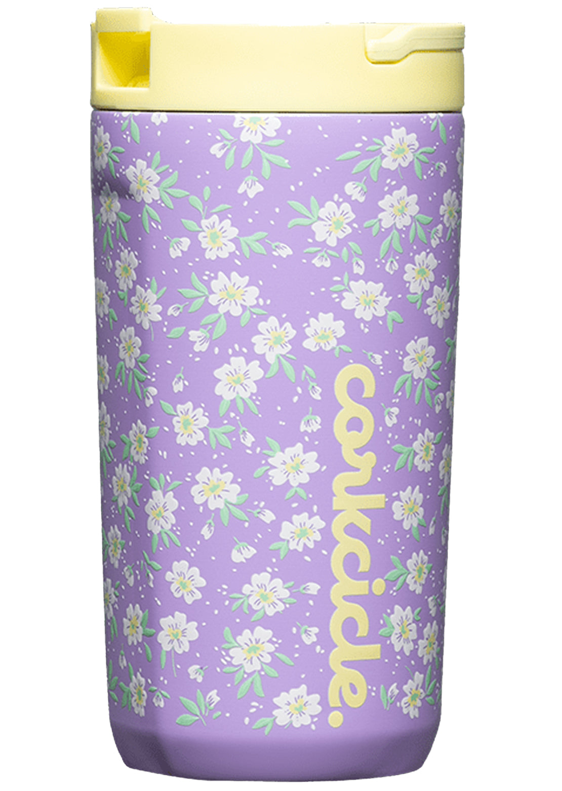 Corkcicle Junior 12oz Cup Ditsy Floral Lilac
