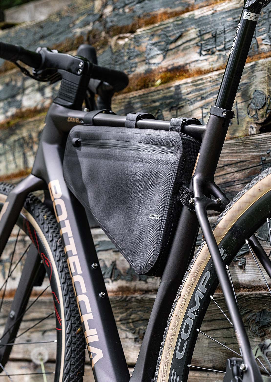 Corsino Excursion Frame Bag Black