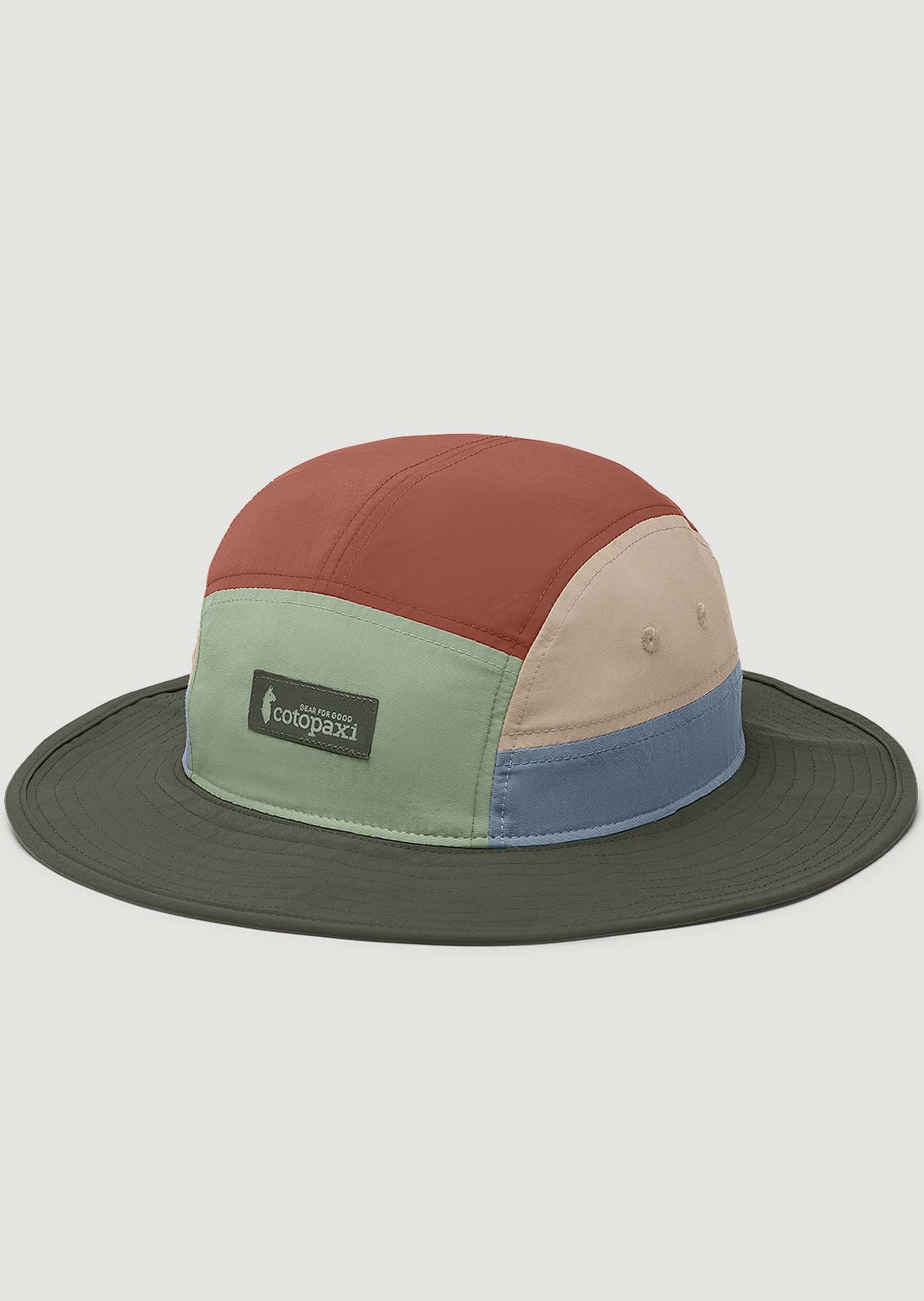 Cotopaxi Tech Bucket Cap Green Tea and Fatigue