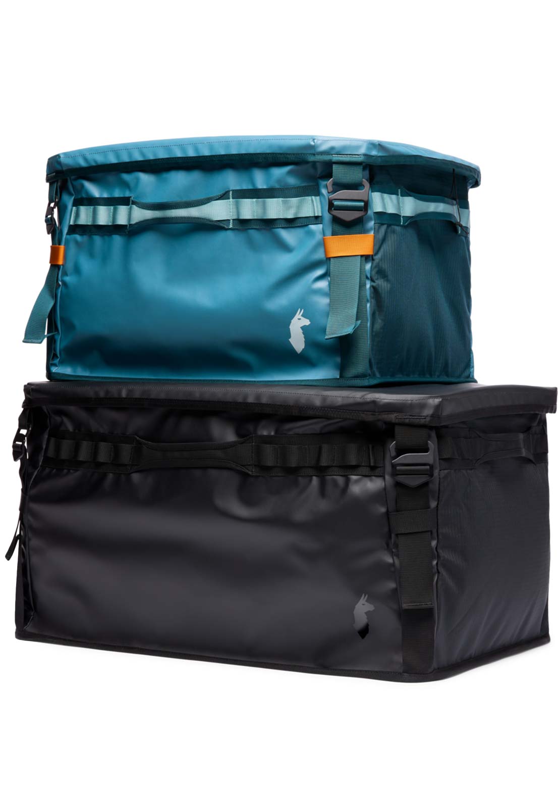 Cotopaxi Unisex Allpa 90L Gear Hauler Box Blue Spruce and Abyss