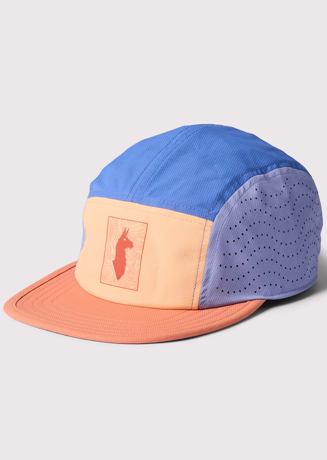 Cotopaxi Unisex Tech Plus 5-Panel Cap Cantaloupe And Grapefruit