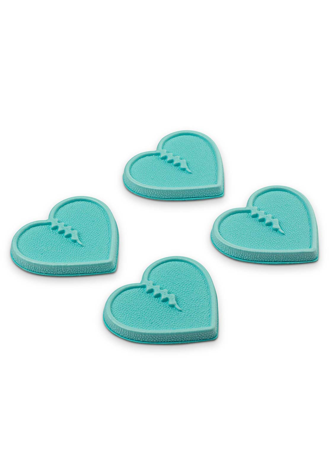 Crab Grab Unisex Mini Hearts Baby Blue