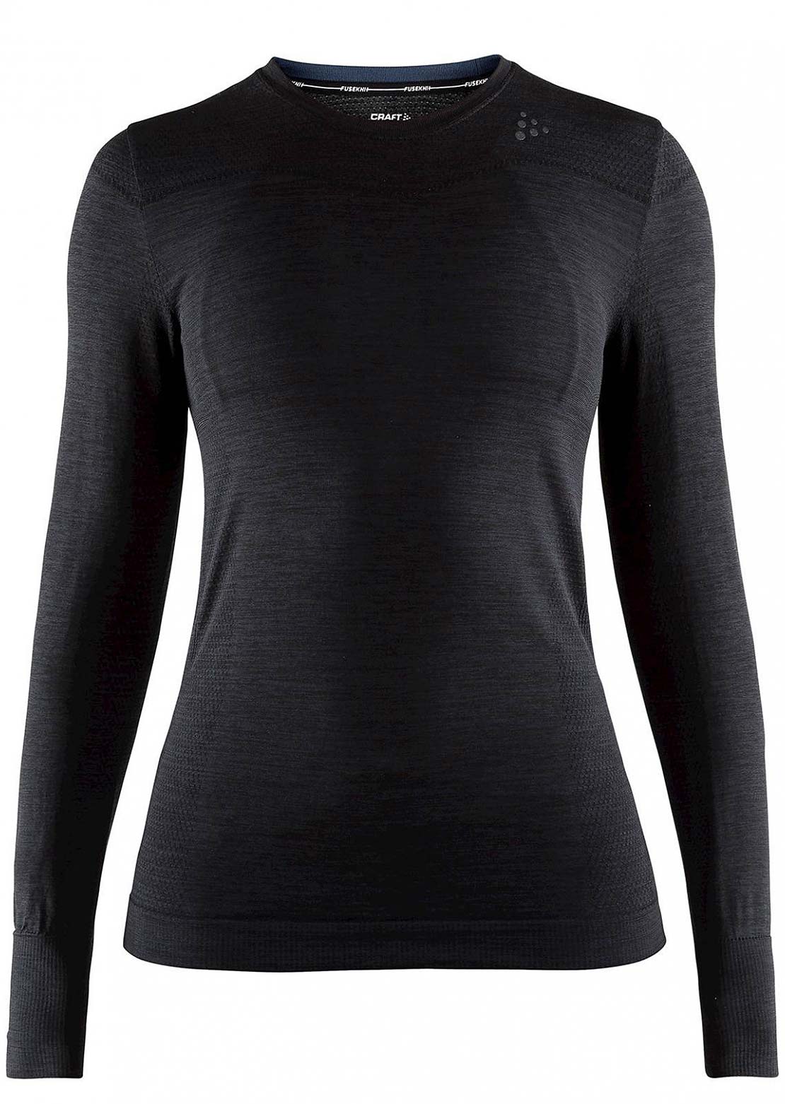 Craft Women's Fuseknit Comfort RN Long Sleeve Black