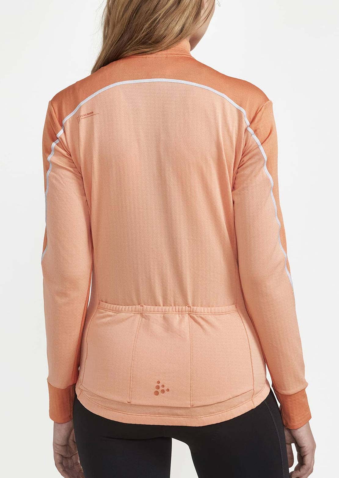 Craft Women's Sub-Z Jersey Long Sleeve Glow/Rusty Glow