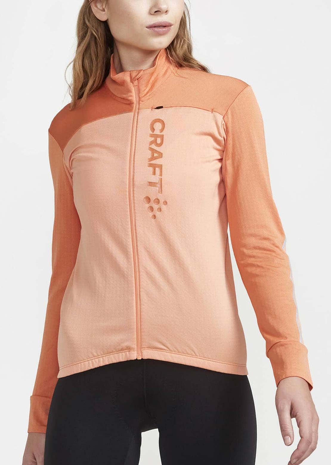 Craft Women's Sub-Z Jersey Long Sleeve Glow/Rusty Glow