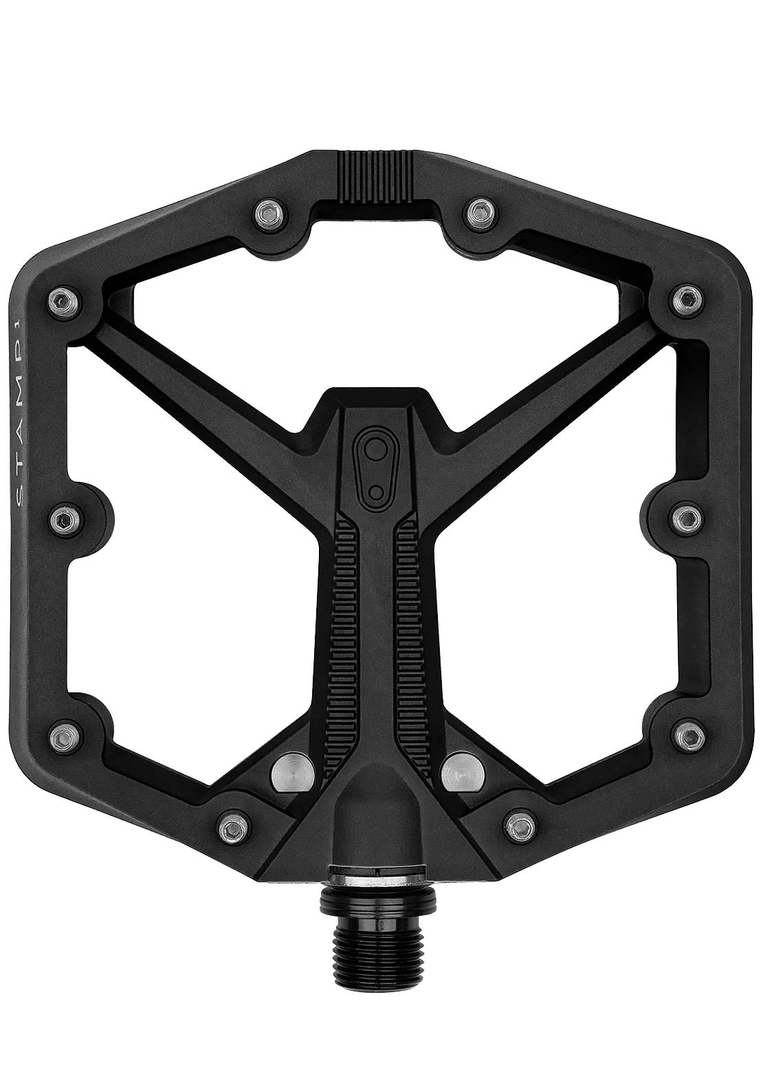 Crank Brother Stamp 1 Gen 2 Flat Mountain Bike Pedals Black