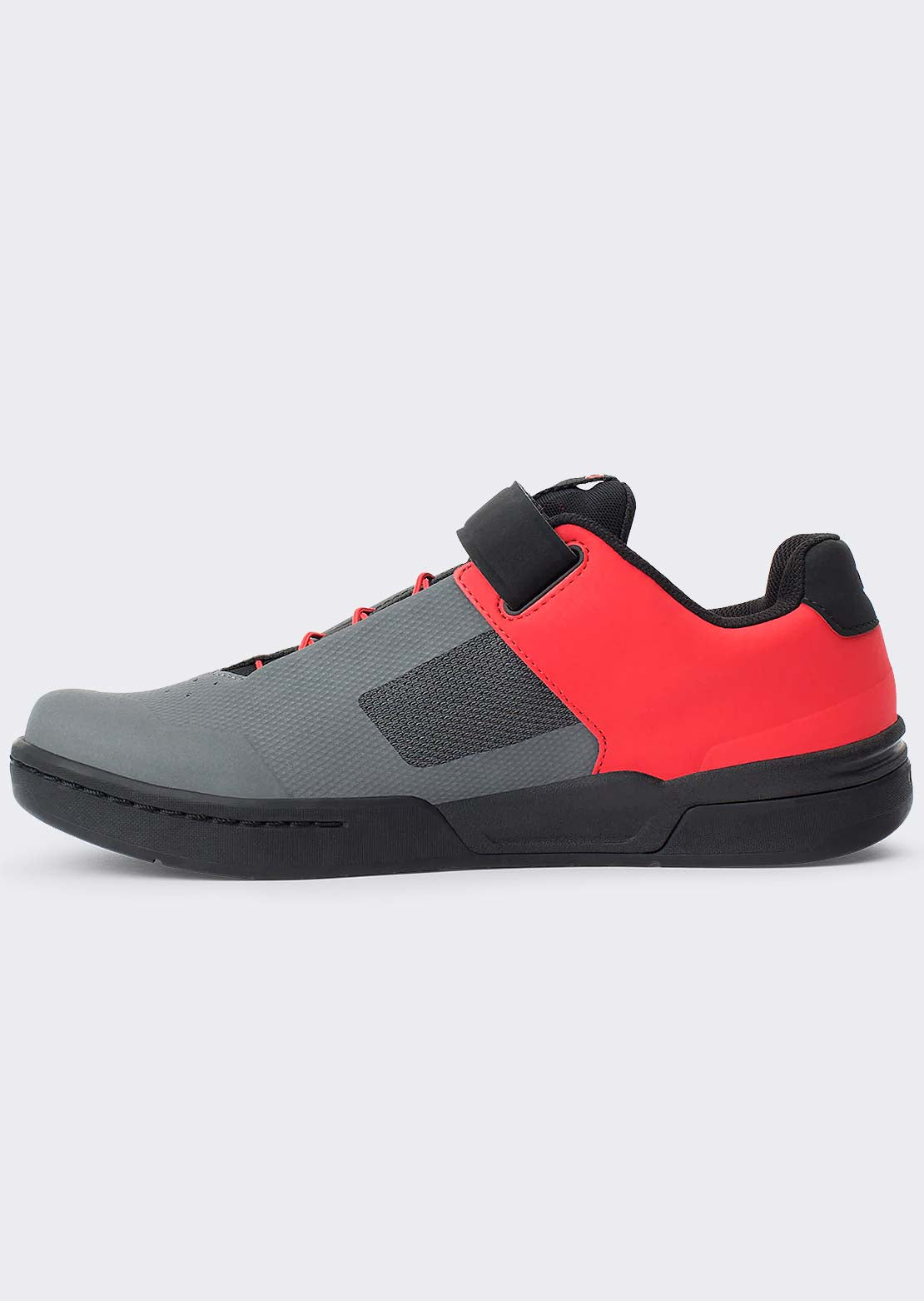 Crank Brothers Men's Stamp Speed Lace Flat Shoe Grey/Red/Black