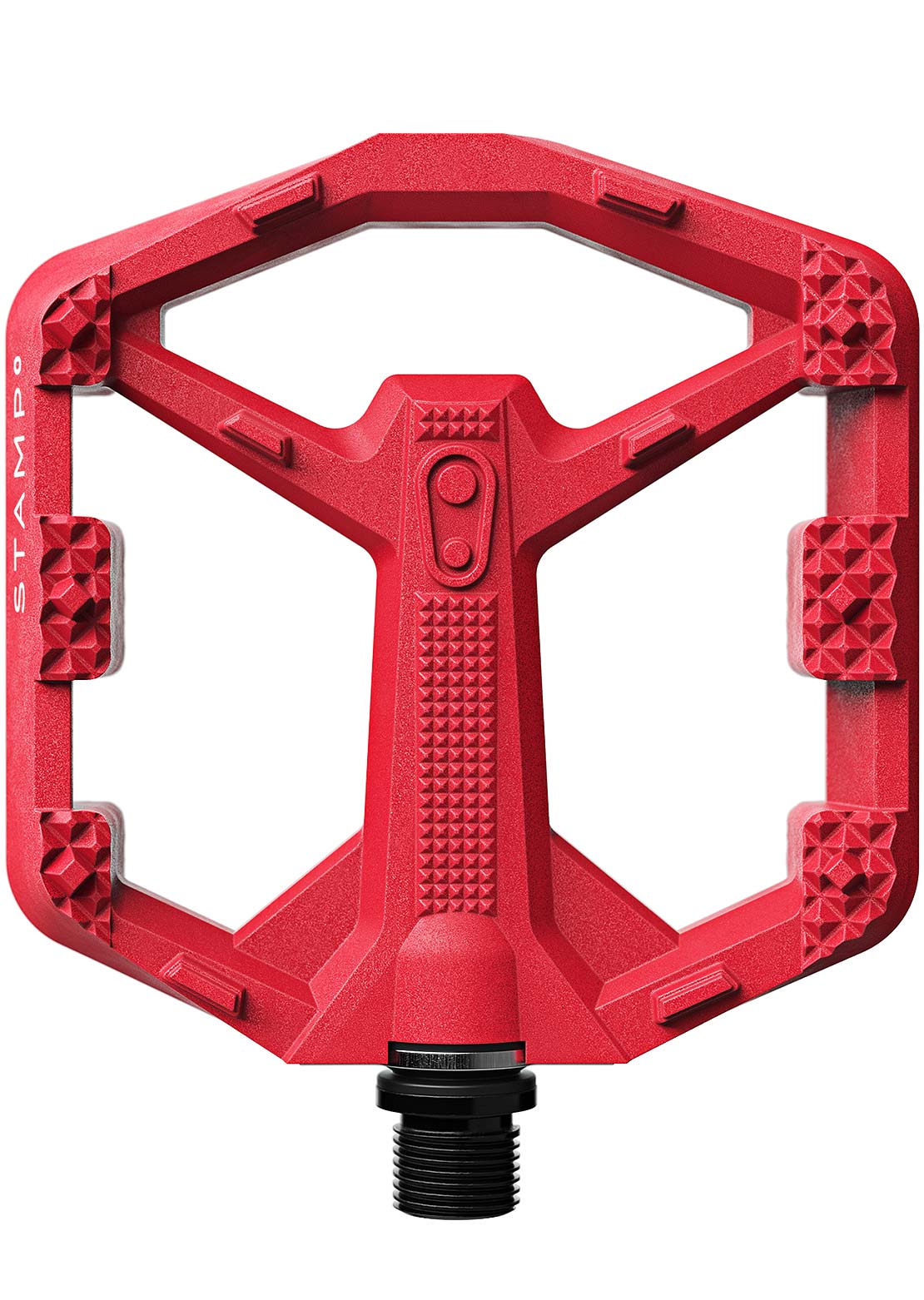 Crank Brothers Unisex Stamp 0 Mountain Bike Pedals Red