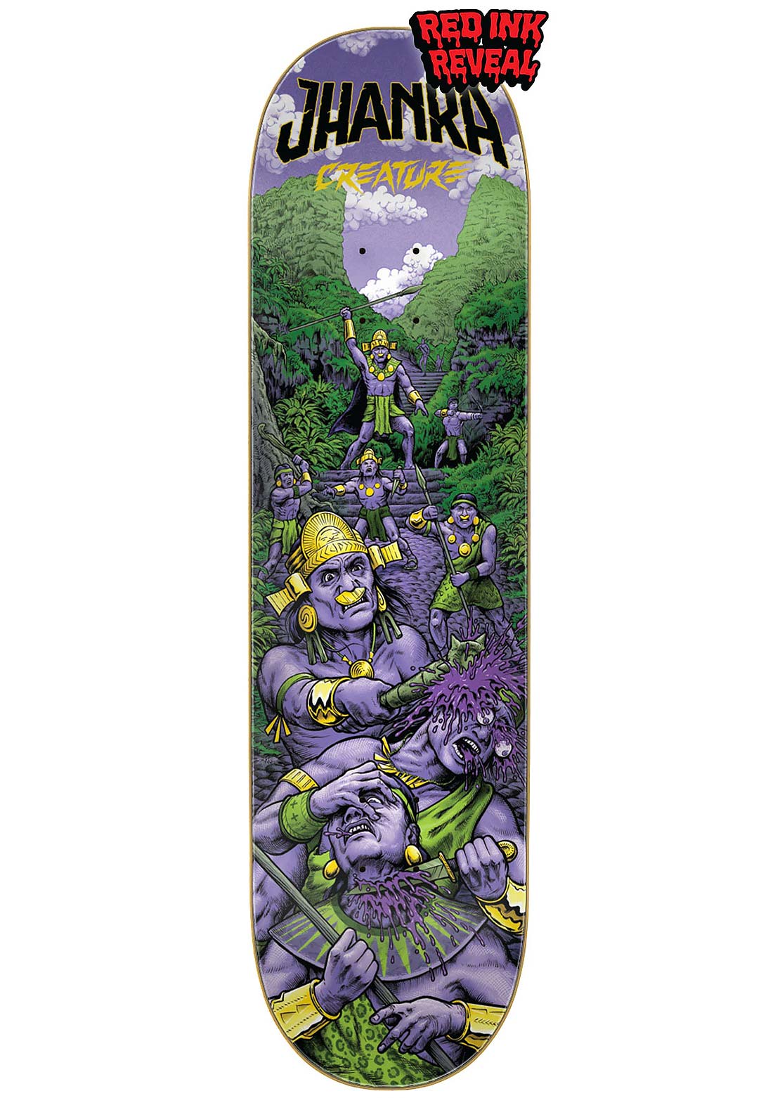 Creature Unisex Gonzalez Warriors VX Skateboard Deck