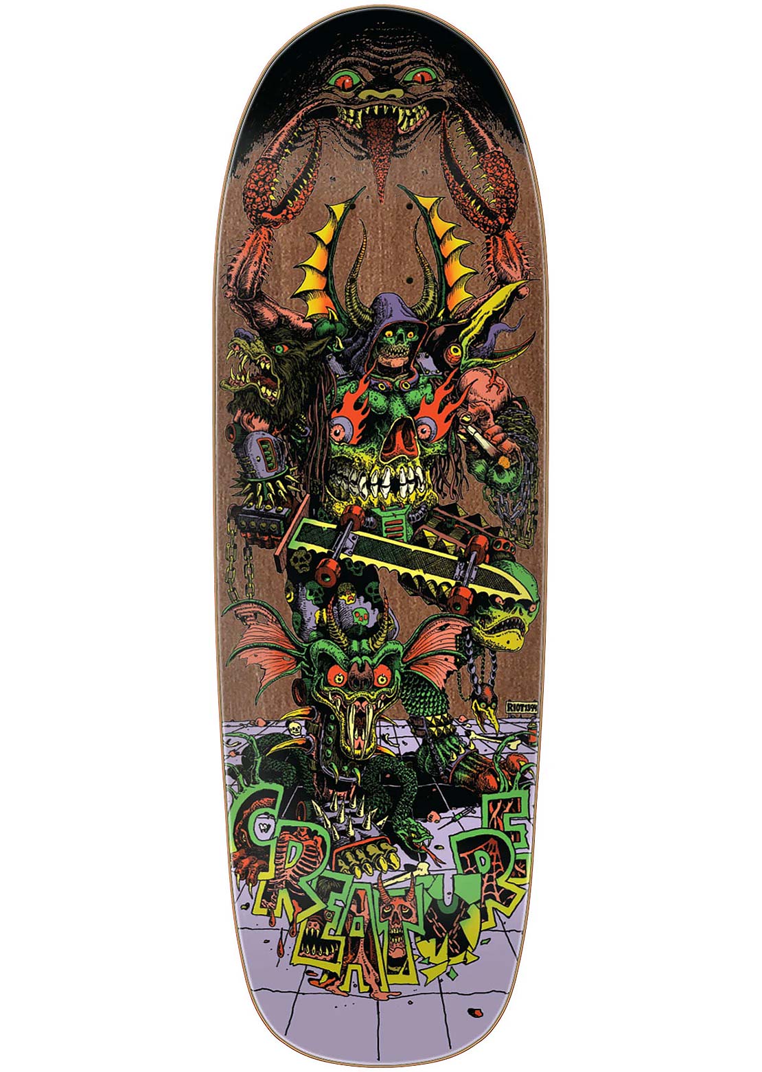 Creature Unisex Hallucination Beast Skateboard Deck