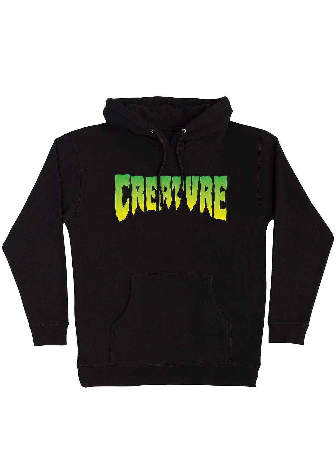 Creature Unisex Logo Hood Black