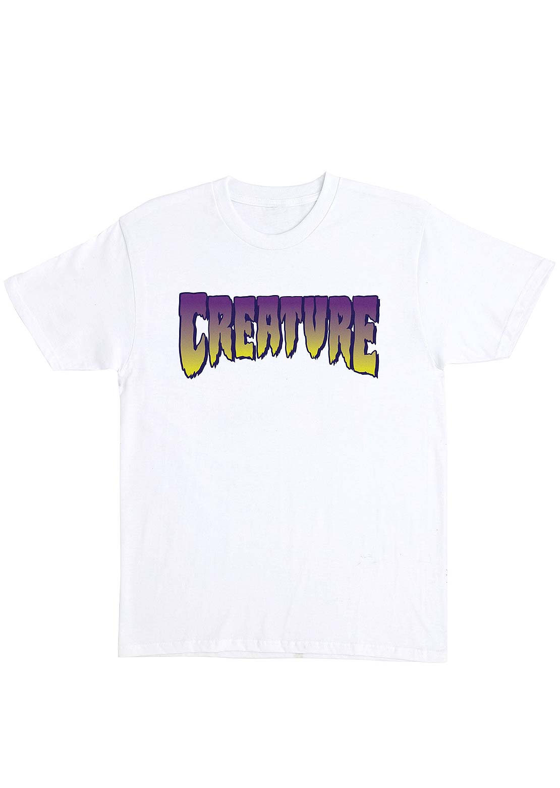 Creature Unisex Logo T-Shirt White