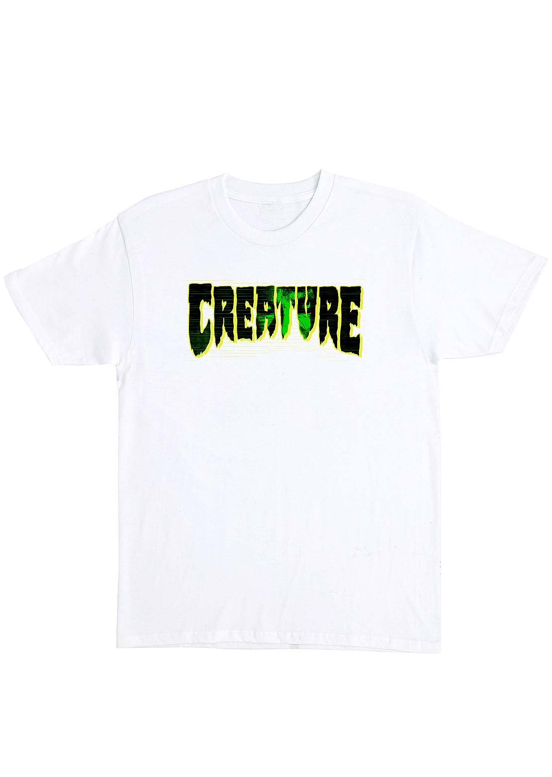 Creature Unisex Logo Witch T-Shirt White