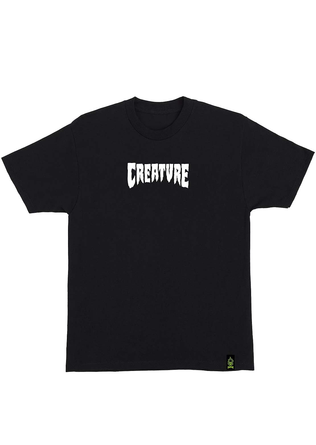 Creature Unisex Mono T-Shirt Black