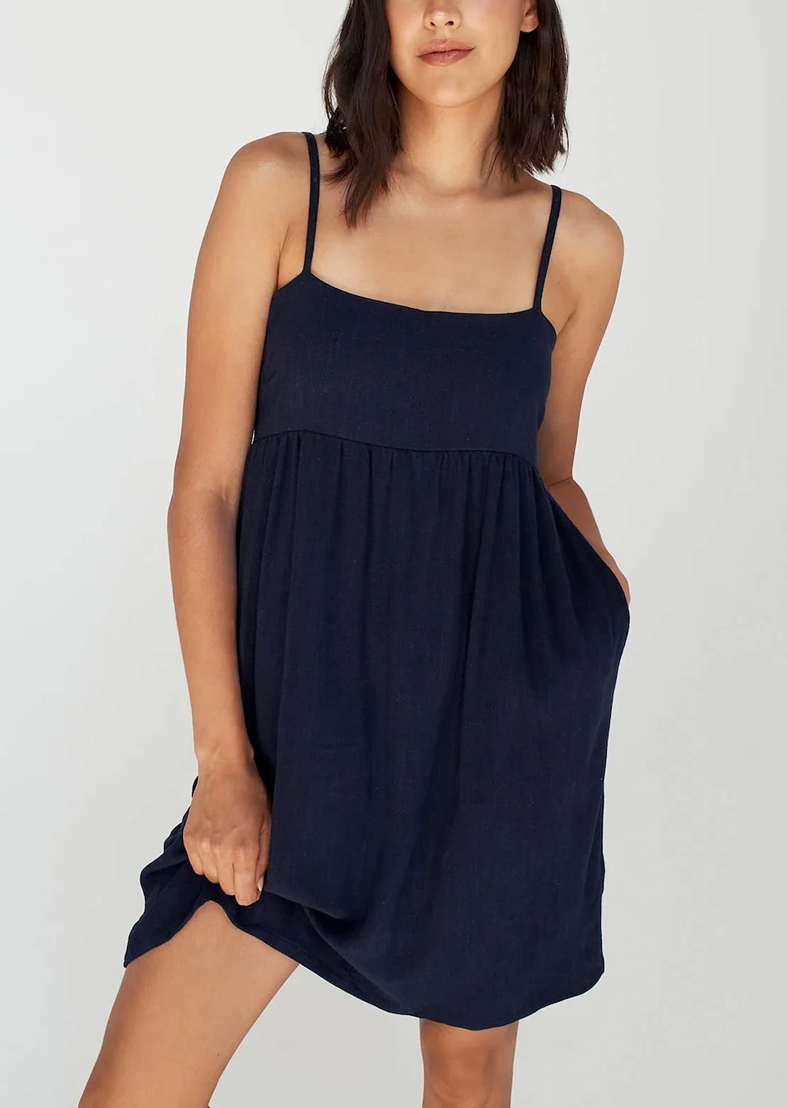 Daily Story Women's Louisa Mini Dress Navy